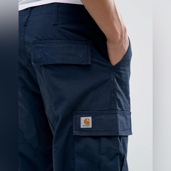 Carhartt Other - Carhartt Cargo Pants Navy Blue Men’s Size Medium